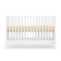 Lala 3-In-1 Convertible Crib - White