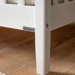 Lala 3-In-1 Convertible Crib - White