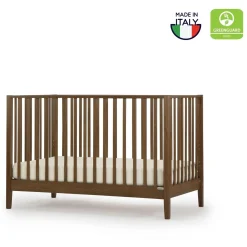 Lala 3-In-1 Convertible Crib - Walnut