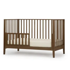 Lala 3-In-1 Convertible Crib - Walnut
