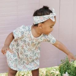 Lamb Flowers Dress 3-24m