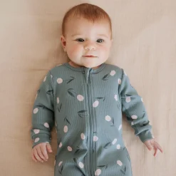 Lamb Ribbed Pajamas 0-12m