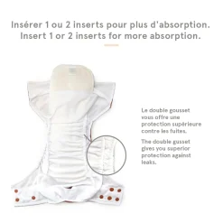 Large Elastic Cloth Diaper 10-35lb -Sheriff