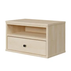 LED Nightstand - Sazena Bleached Oak