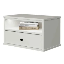 LED Nightstand - Sazena Pure White