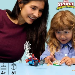 LEGO® ǀ Marvel Spidey And His Amazing Friends Spidey on his Motorcycle vs. Rhino