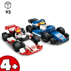 LEGO® City F1® Williams Racing & Haas F1® Race Cars