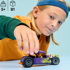 LEGO® City Hot Rod Race Car Building Toy and Minifigure 60485