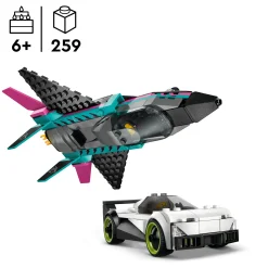 LEGO® City Jet vs. Car