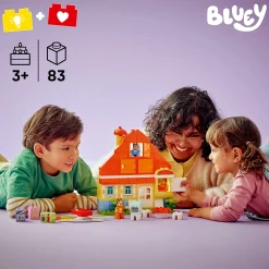 LEGO® DUPLO® Bluey: Bluey’s Family House with Memory Game