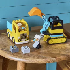 LEGO® DUPLO® Construction Truck & Tracked Excavator