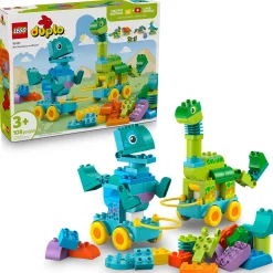 LEGO® DUPLO® Town 3 in 1 Dinosaurs on Wheels