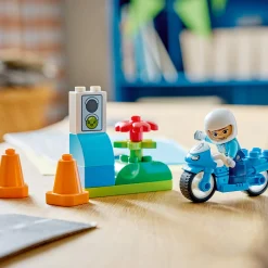LEGO® DUPLO® Town Blue Police Motorcycle