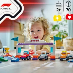 LEGO® DUPLO® Town F1® Team Race Cars & Drivers