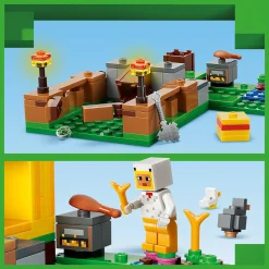 LEGO® Minecraft® Chicken Farm