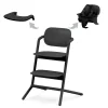 LEMO 2 High Chair 3-in-1 - Stunning Black