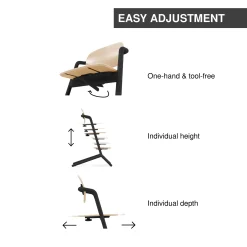 Lemo 3-in-1 High Chair + Training Tower Set