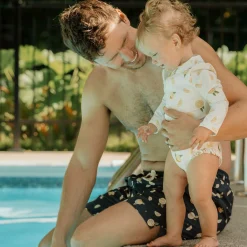 Lemons Uv Long Sleeve Swimsuit 0-24m