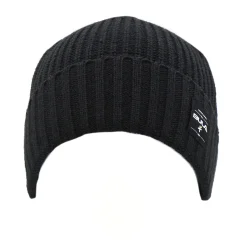 Leo Black Beanie 7-16y