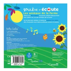 Les animaux de la ferme - Soulève et écoute