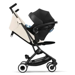 Libelle Stroller - Black / Canvas White