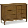 Liberty 6-Drawer Assembled Dresser - Natural Walnut