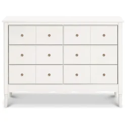Liberty 6-Drawer Assembled Dresser - Warm White