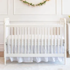 Liberty 3-in-1 Convertible Spindle Crib With Conversion Kit - Warm White