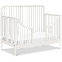 Liberty 4-in-1 Convertible Spindle Crib - Warm White