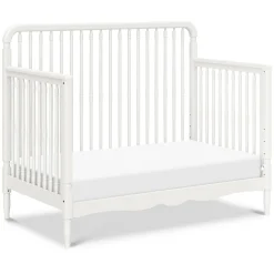 Liberty 4-in-1 Convertible Spindle Crib - Warm White