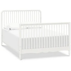 Liberty 4-in-1 Convertible Spindle Crib - Warm White