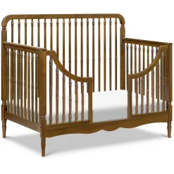 Liberty 4-in-1 Convertible Spindle Crib - Natural Hazelnut