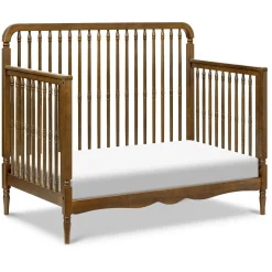 Liberty 4-in-1 Convertible Spindle Crib - Natural Hazelnut