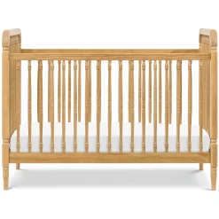 Liberty 3-in-1 Convertible Spindle Crib With Conversion Kit - Honey