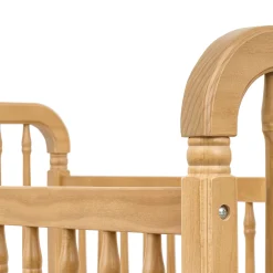 Liberty 3-in-1 Convertible Spindle Crib With Conversion Kit - Honey