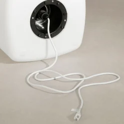 Lighted Kids Stool / Nightstand - Sweedi White