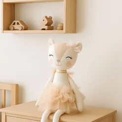 Linen Cat Ballerina Dress