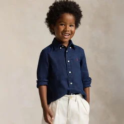 Linen Sport Shirt 2-7y