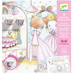 Little Doors Colouring Sheets