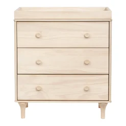 Lolly 3-Drawer Changer Dresser with Removable Changing Tray - Washed Natural