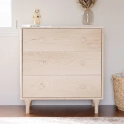Lolly 3-Drawer Changer Dresser with Removable Changing Tray - Washed Natural