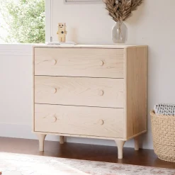 Lolly 3-Drawer Changer Dresser with Removable Changing Tray - Washed Natural