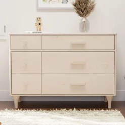 Lolly 6-Drawer Double Dresser - Washed Natural