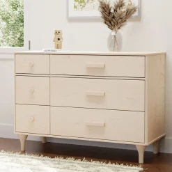 Lolly 6-Drawer Double Dresser - Washed Natural