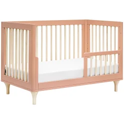 Lolly 3-in-1 Convertible Crib with Toddler Bed Conversion - Canyon / Washed Natural