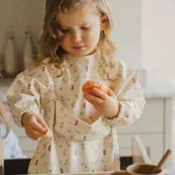 Long Sleeved Bib 2/4t Flowers