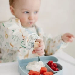 Long Sleeves Waterproof Bib - Safari