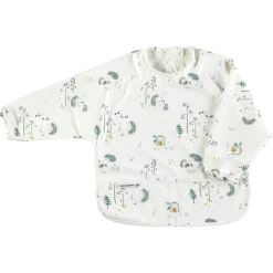 Long Sleeves Waterproof Bib - Hedgehogs