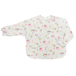 Long Sleeves Waterproof Bib - Sweet Treats