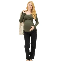 Lounge Maternity Rib Top